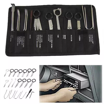 20Pcs Car Radio CD Stereo Release Removal Tool Set Key For Audi BMW VW Ford GM • $16.99