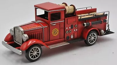 Vintage So Prairie Fire Dept All Metal Model 1931 Collectible Artwork Statue LRG • $59.97