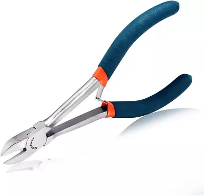 SPEEDWOX Side Cutter Long Reach Diagonal Pliers 6 Inch Mini Fine Wire Cutting P • $9.89