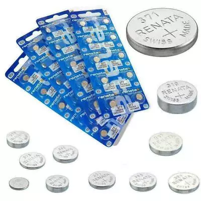 Renata Lithium Batteries Swiss Made Silver Oxide Watch Battery Cell All Sizes • £1.69