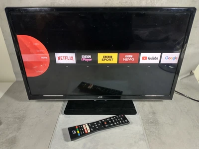 £74.99 • Buy JVC LT-24C680 24 Inch Smart LED TV - Working Perfectly - Remote & Stand Included
