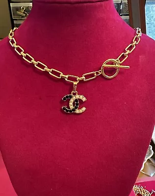 Upcycled CHANEL Charm Necklace • $70