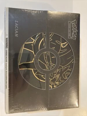 $89.99 • Buy Pokémon TCG Sword & Shield ETB Elite Trainer Box Plus Zacian Factory Sealed
