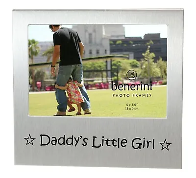 Daddy's Little Girl Photo Picture Frame Father's Day Birthday Christmas Dad Gift • £6.99