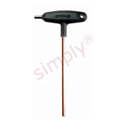 Cyclo 8mm A/F Hexagon Long T Bar Allen Key • $47.15