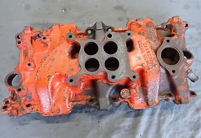 $149 • Buy GM 4 Barrel Intake Manifold 3746829 1957 283 4 Bbl Chevrolet & Corvette E 29 8