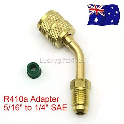 $12.28 • Buy R410a Adapter 5/16  To 1/4  SAE Adapter Vacuum Pump Split System Air Conditioner