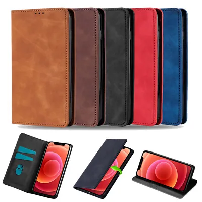 Magnetic Flip Wallet Case For Oppo R11s A57 A39 F3 Lite A59 F1S A37 Realme 1 2 • $11.61