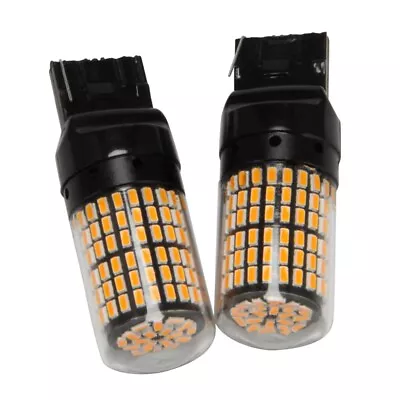 2Pgnal Light Error  No  Flash T20 7440 Led BulbsBlack Shell (yellow Light) M2J8 • $8.85