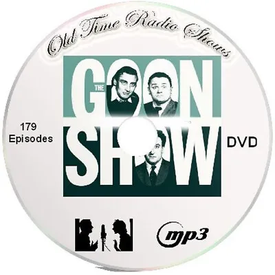 The Goon Show 179 Old Time Radio Shows On A DVD Free Postage Included • £3.45