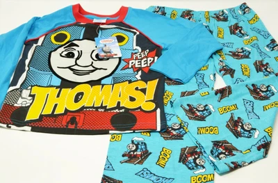 £6.99 • Buy Thomas & Friends Boy's Long Sleeve Pyjamas - Age 3-4 Years 100 % Cotton