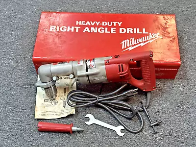 Milwaukee 1001-1 Heavy Duty Right Angle Drill  W/ Original Metal Case • $125