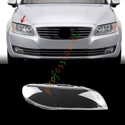 For Volvo S80 2009-2015 Right Side Headlight Clear Lens Replace Cover + Sealant • $105.80