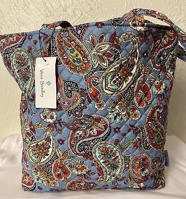 Vera Bradley Tote Bag In Provence Paisley NWT. $65 Retail. Very Pretty • $35.99