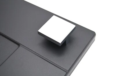 £2.19 • Buy Square Knob Brushed Polished Chrome Kitchen Cabinet Door Handle Cupboard Drawer
