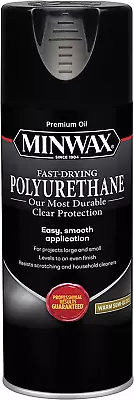 Minwax Fast Drying Polyurethane Spray Protective Wood Finish Semi-Gloss 11.5  • $17.99