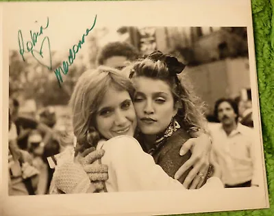 Madonna Early 1985 Era Signed Desperately Seeking Susan Photo • $600