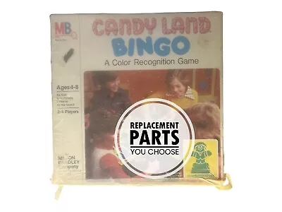 Vintage 1984 Candy Land Bingo A Color Recognition Game REPLACEMENT PARTS PIECES • $2.99