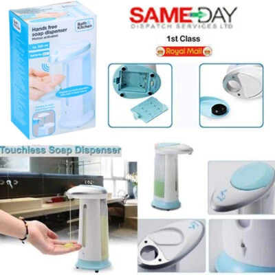 £13.99 • Buy Automatic Soap Dispenser Sensor Hands Free Ir Touch Less Sanitiser Liquid Gel  