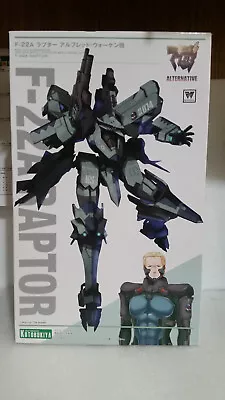 Kotobukiya Muv-Luv Alternative Total Eclipse F-22A Raptor Gundam Model Kit • $45