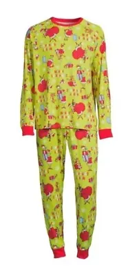 Dr. Seuss How The Grinch Stole Christmas Men Holiday Family Pajamas Med 38/40 • $15.96