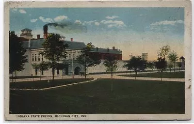 Indiana State Prison~michigan Cityin~1924  Postcard • $17.90