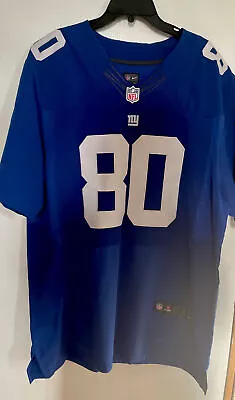 Nike ON FIELD NFL Victor Cruz #80 NY GIANTS STITCHED FOOTBALL JERSEY SZ 56 TTTG • $29