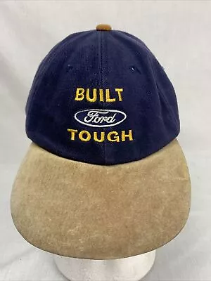 Vintage Built Ford Tough Cotton Suede Cap • $45
