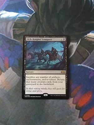 Lich-Knights' Conquest - Foil | 7% Off 2+ | Wilds Of Eldraine | NM | MTG • $1.85