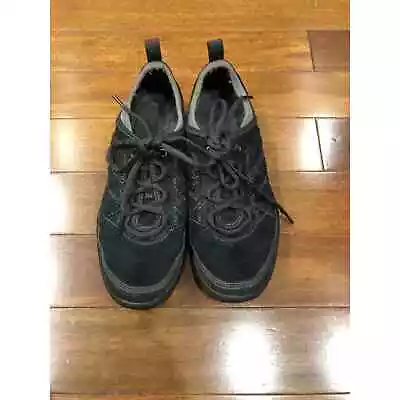 Women’s MERRELL Black KANGAROO Mimosa Glee J46584 Hiking Walking SHOES Size 8.5 • $15