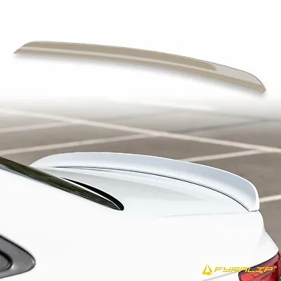 Fyralip Y15 Painted Trunk Lip Spoiler Duckbill For Mercedes W124 Sedan Gold 473 • $119.96