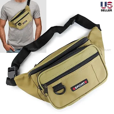 Fanny Pack Belt Waist Bag Crossbody Chest Sling Shoulder Pouch Sport Men Women • $9.99