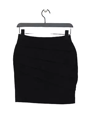 Zara Women's Midi Skirt S Black Viscose • £10.75