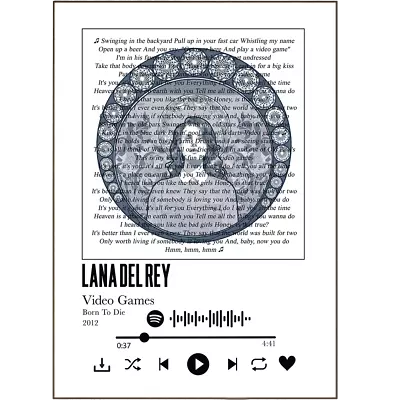 Lana Del Rey - Video Games Prints • £5.99