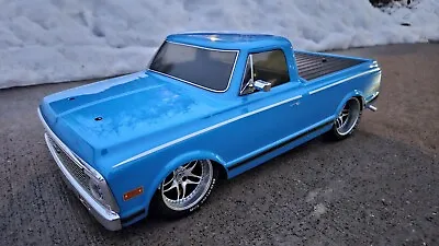 Custom Vaterra 1/10 1972 Chevy C10 VTR230059 BODY ONLY For V100 - READ! • $99.99