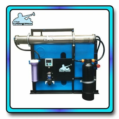 £1560 • Buy Water Genie Pro-lite 650l Ro/di Waterfed Pole Window Cleaning System