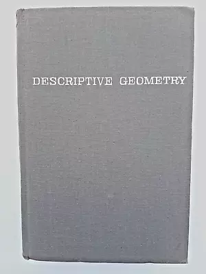 Descriptive Geometry By N. Krylov And Others Mir Publishers 1968 Hardcover • $101