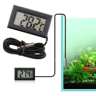 1PC Mini LCD Digital Thermometer Hygrometer Temperature Sensor Meter Gauge Probe • $2.64