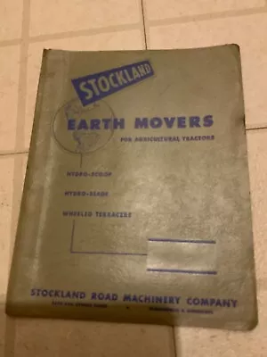 1955  Stockland Road Machinery Dealer Price List Minneapolis Loaded W Photos • $29