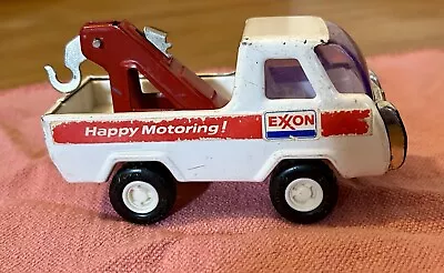 Vintage Buddy L Pressed Steel  Exxon Happy Motoring  Tow Truck • $8.50