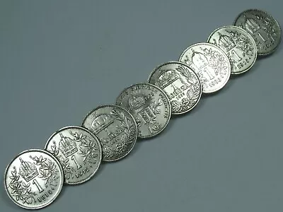 Brooch Silver Empire Austria Hungary Silver Coins Münzbrosche Very Length • $181.42