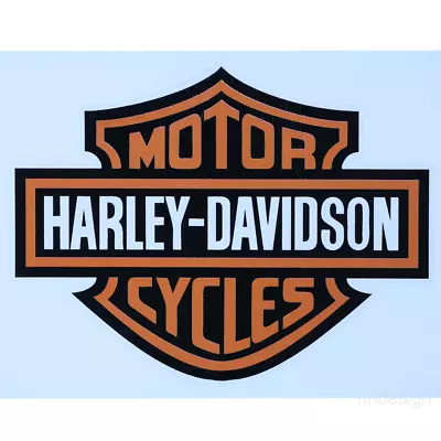 $2.95 • Buy Harley Davidson Motor Bike Sticker / Decal Water & Fade UV Proof Outdoor Vinyl 