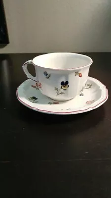 Villeroy & Boch  Petite Fleur  Cup And Saucer Luxemburg • $6.95