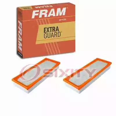 2 Pc FRAM Extra Guard Air Filters For 2003-2004 Mercedes-Benz E55 AMG Intake Xi • $48.40