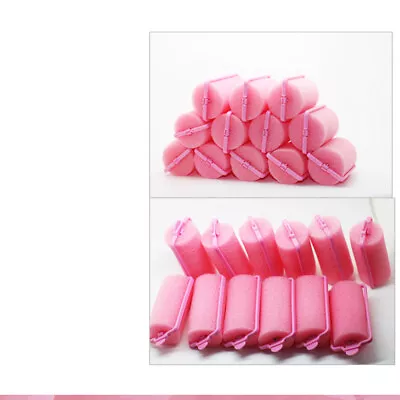 Silicone Hair Curlers Hair Rollers Short Hair Hair Roller Set Hairdressing Tools • £10.19