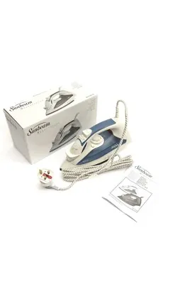 Sunbeam Hospitality Steam Iron 1200w Pro Hand Held Clothes Steamer Long Cord Eco • £9.99