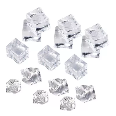 20pcs Acrylic Ice Cubes For Wedding Reception Decor And More • £11.15