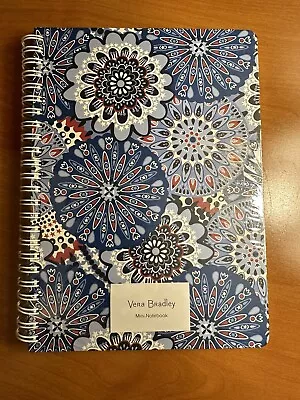 NIP VERA BRADLEY Mini Spiral Notebook W Pocket Fireworks Medallion College Rule • $13