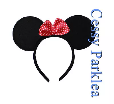 SN-D14  Adult Minnie Mouse Ears Headband Cartoon Costume Fancy Dress Accessories • $4.80