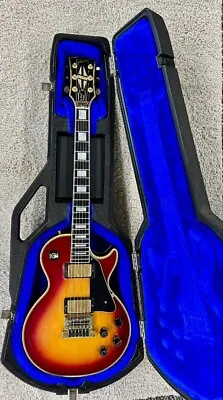 Original 1985 Gibson Les Paul Custom In Sunburst With Factory Kahler + OHSC • $4750